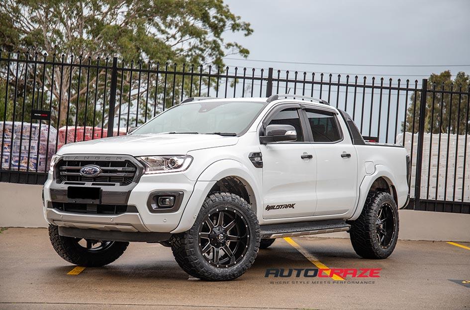 FORD RANGER MAVERICK GLOSS BLACK MILLED ACCENTS